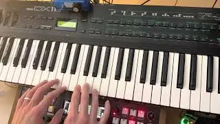 Roland R-8M with custom MIDI velocity mapper