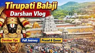 Tirupati Balaji First Time Darshan 🙏 | Full Journey Vlog #travel #hindutemple 