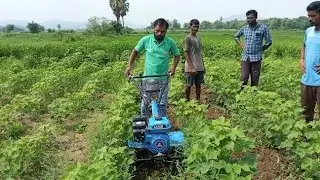 KC 700 POWER WEEDER FIELD DEMO #karimnagar #9848242747