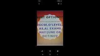 Best Option? May/June or Oct/Nov, IGCSE, O'Level, AS,AL Exams