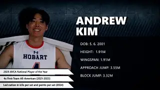 Andrew Kim - Pro Prospect 2026 - OH (AVCA PoY & 4x 1st Team All-American)