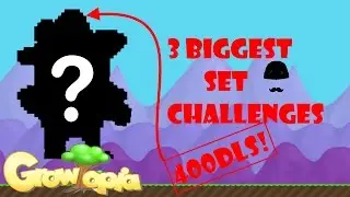 GROWTOPIA | 3 BIGGEST SET CHALLENGES!(400DLS?)