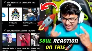 Mortal & S8UL Shocking On being Nominated For Esports Awards Again 🚀🚀