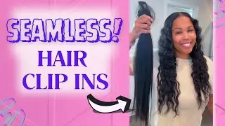 SEAMLESS CLIP INS| KINKY STRAIGHT| FROM AMAZON