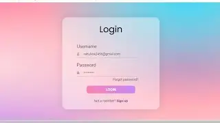 Log in Form Redirection | One page to another page using login form | html css and javascript