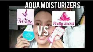 VERSUS Aqua Moisturizers --- #Pretty Secret vs #iWhite #Korea