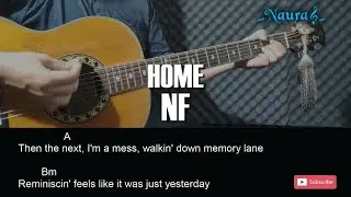NF - HOME Guitar Chords Lyrics