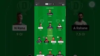 CSK vs KOL Dream 11 IPL Match 23 April 💯💪 Win 2Cr
