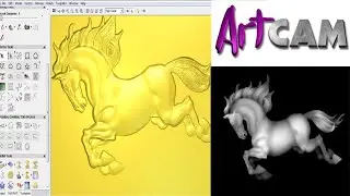 How to Grayscale image to Convert  3D model In ArtCAm