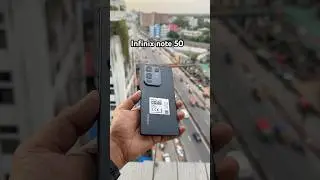 Infinix note 50 camera test