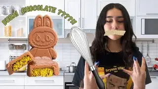 blind deaf mute making dubai chocolate???!!! 