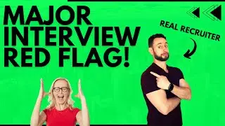 BIG Job Interview RED FLAG🤬🚩 #shorts #interviewtip #jobinterview