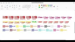 9 (Australia) Channels Satellite - Intelsat 19 And Optus D3