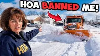 HOA Banned My Snowplow From Their Streets, So I Complied & Stopped Plowing..