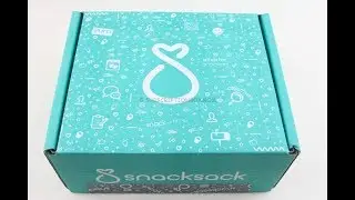 SnackSack December 2018 Unboxing/Tasting + Coupon