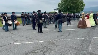 Civil War return home with full military ceremony