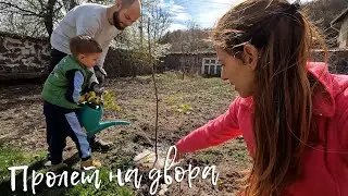 Едно семейство на село - Пролет на двора - Happy Green Family