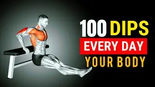 what happens to your body when you do dips every day #healthandfitness
