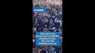 Un time-lapse captura a miles de personas marchando por las calles de Minneapolis