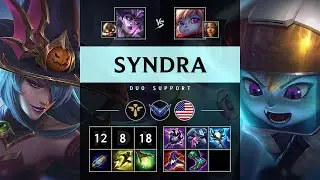Syndra Support vs Poppy - NA Diamond Patch 25.21