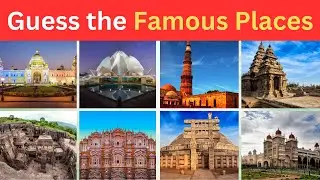 Guess 61 Famous Places in 5 sec || Famous Monuments Quiz