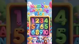 Number Song | 123 Song #shorts #toddlers #numbersforkids #childrensongs