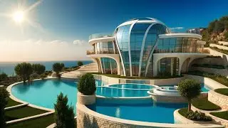 Inside The Celestial Villa 🔥 A 4K Dream Mansion Floating Above the Clouds