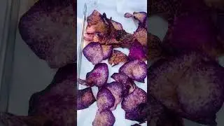 Ube Chips Making