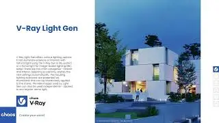 V Ray 5 for SketchUp — How to create the best natural lighting for your designs with Light Gen