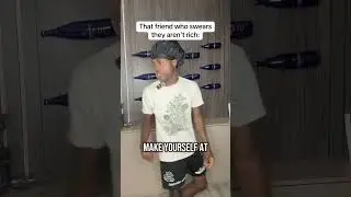 Тот друг, который клянется, что он не богат 😂