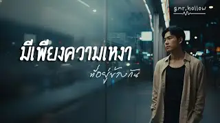 มีเพียงความเหงาที่อยู่ข้างกัน - gmr.hollow [Lyric Video]