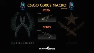 Logitech G300s NEGEV - M249 macro.. logitech bloody razer