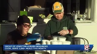 'We Feed Us' group of Lewiston neighbors cooks thousands of free meals