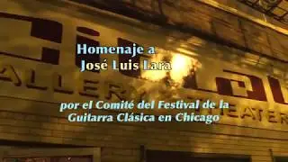 Homenaje a Jos&eacute; Luis Lara