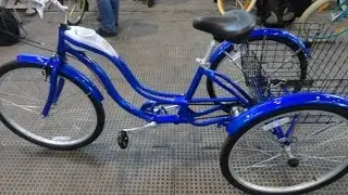 Взрослый трехколесный 26 Schwinn Town&Country 2015 blue