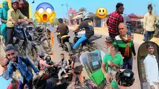 Kushinagar 😱😍 __#ktmrc200__ #reaction __#ns200 __#bike #ride __#motovlog __#ar15v3 __#pate rider2000