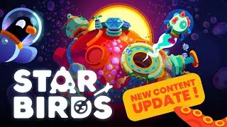 STAR BIRDS - Update 0.2 - Aliens, Plants and Level Generator