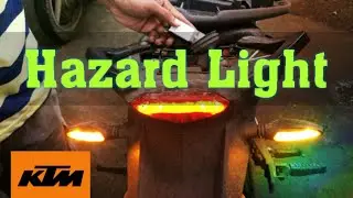 Hazard Light Installation | On All Bike | Safety Feature | KTM | Duke 200 | DREAM ON BIKE