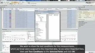PULSE Reflex &ndash; Using the Data Table Viewer to create a report &ndash; Br&uuml;el & Kj&aelig;r