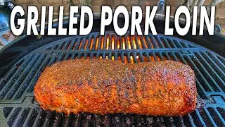 How To Grill Pork Loin - Plus A Simple Honey Mustard Glaze