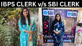 SBI CLERK v/s IBPS CLERK ✌🏻|| Which one is best for us || Select in both exams || Simran kumawat
