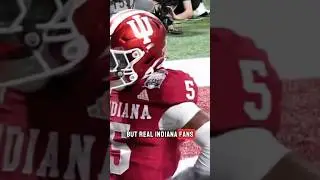He did celebration for his coach! #shorts #collegefootball #indiana