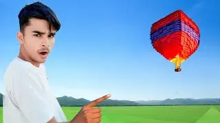 I Made a Hot Air Balloon On Sky Fly