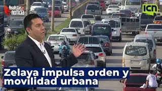 “La única manera de solventar el tráfico es desincentivar el uso del carro particular”: Zelaya
