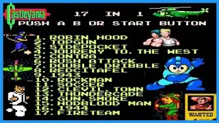 Nes 17 in 1 Gameplay : Best Adventure Retro Games