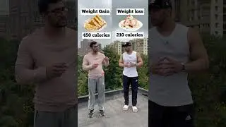 WEIGHT GAIN VS WEIGHT LOSS ✅ #nutritionist #dietplan #food #coach #shorts #explorepage #dietplan
