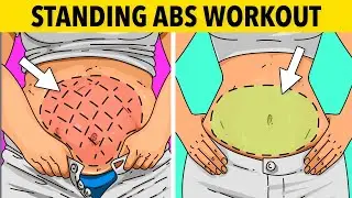 30-Min All Standing Abs Workout - Lose Belly Fat Easily