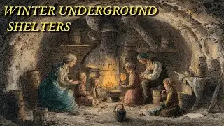 How Pioneers Built Underground Shelters for Winter Survival