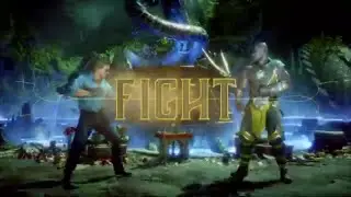 Mortal Kombat 11 Klassic MK Movie Johnny Cage VS Fist Of Time Geras 1 VS 1 Fight