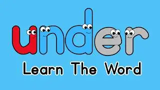 under - Tricky High Frequency Word First Grade #71